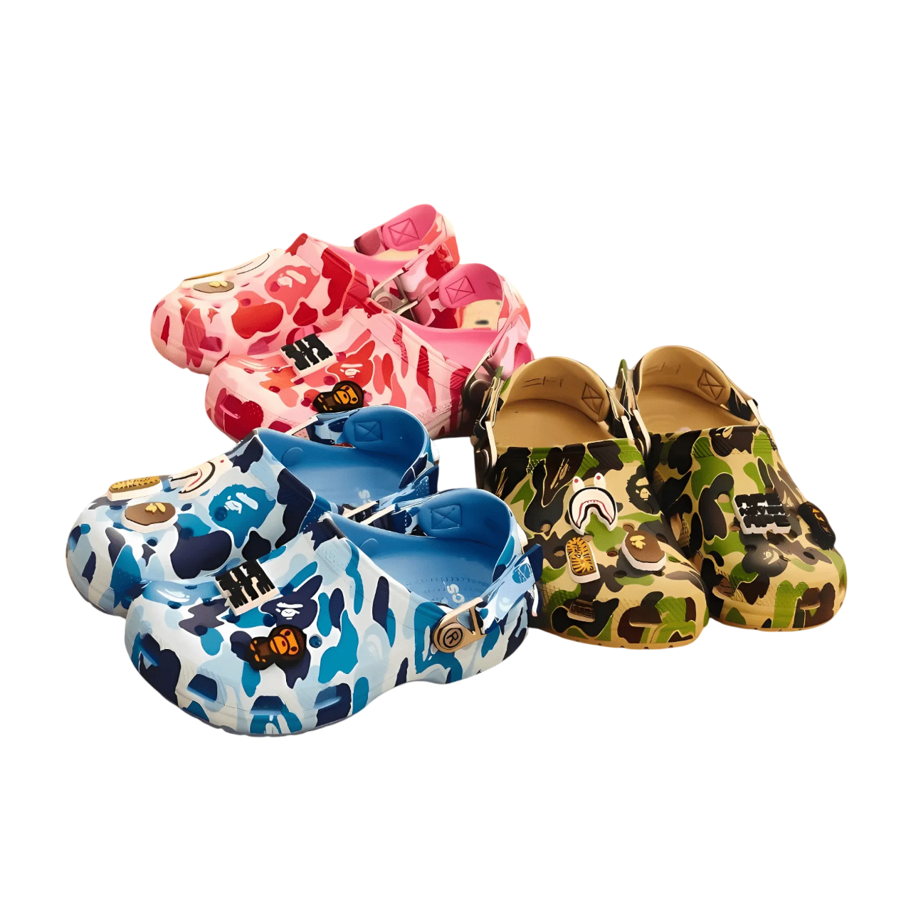 BAPE Crocs – Camo Edition Collection