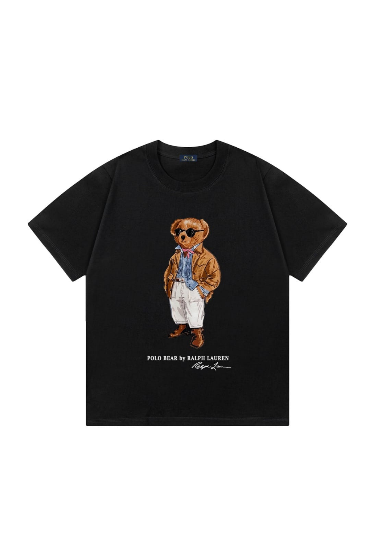 Polo Ralph Lauren T-Shirt "Suede Bear" - Black