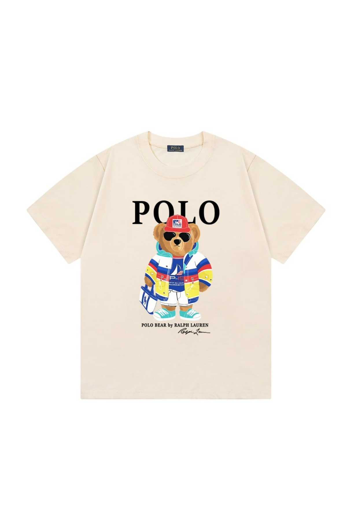 Polo Ralph Lauren T-Shirt "Sailor Bear" - Beige