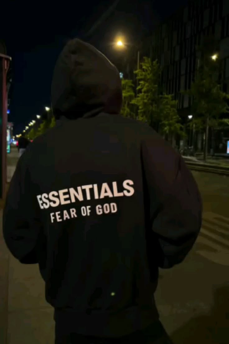 Essentials Fear of God Hoodie - Black