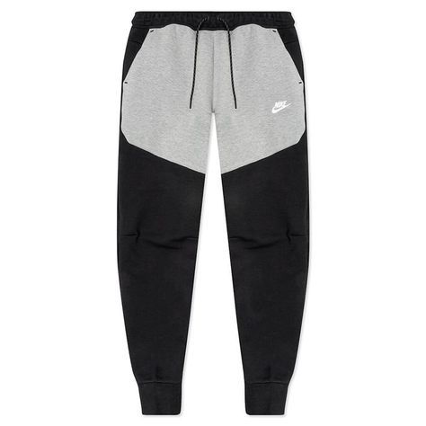 Nike Tech Fleece Pants - "Grey/Black"