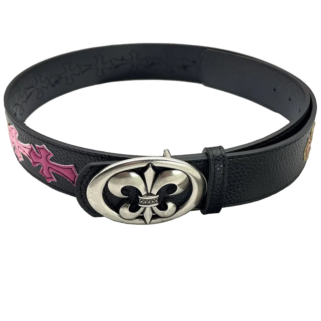 Chrome Hearts Belt - Black/Pink