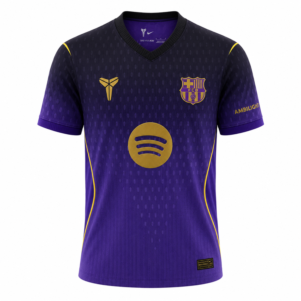 Barcelona x Kobe Special Edition Jersey - Black Mamba