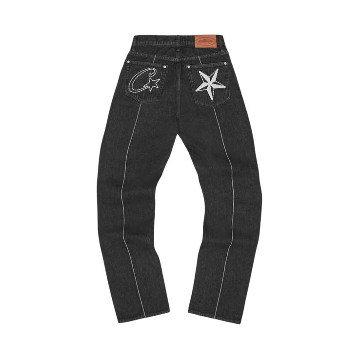Corteiz C Star Jeans - "Black"