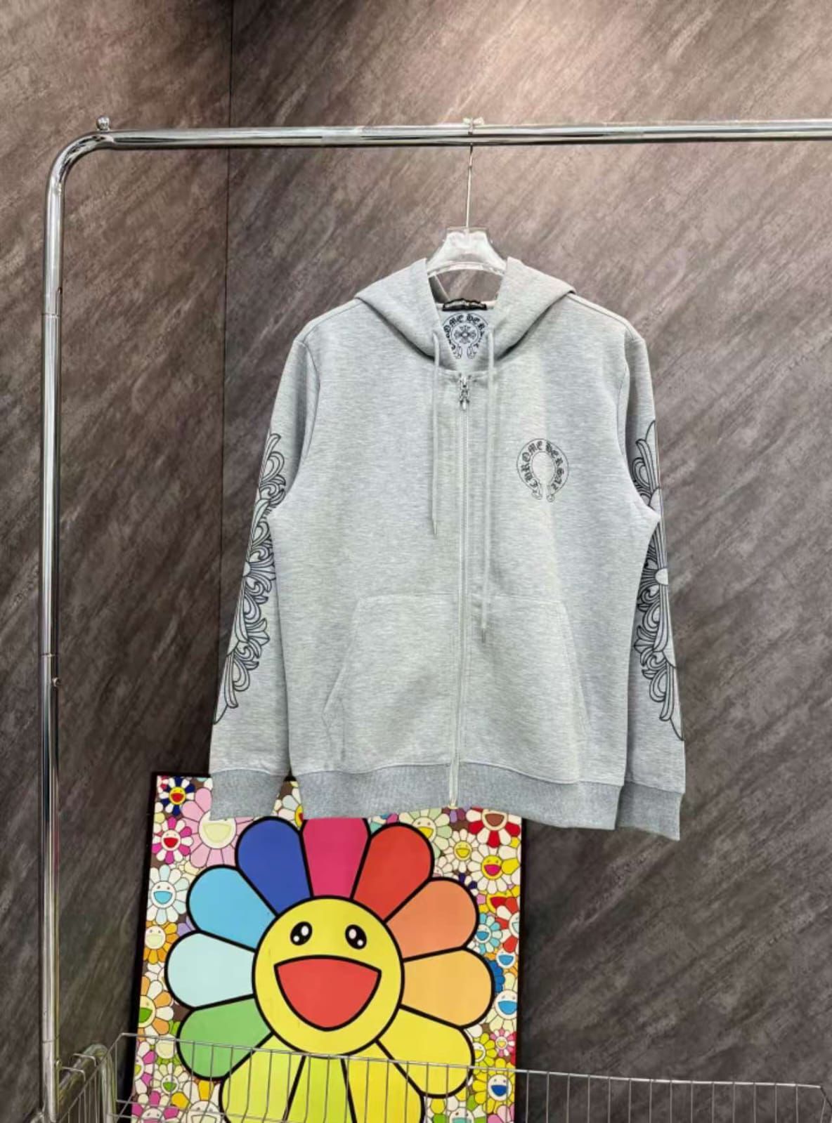 Chrome Hearts Zip Up Jacket