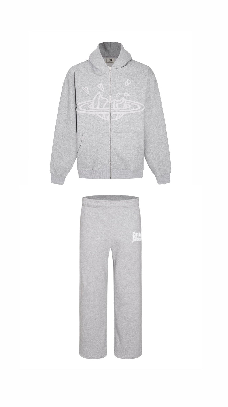 Broken Planet Tracksuit - Grey