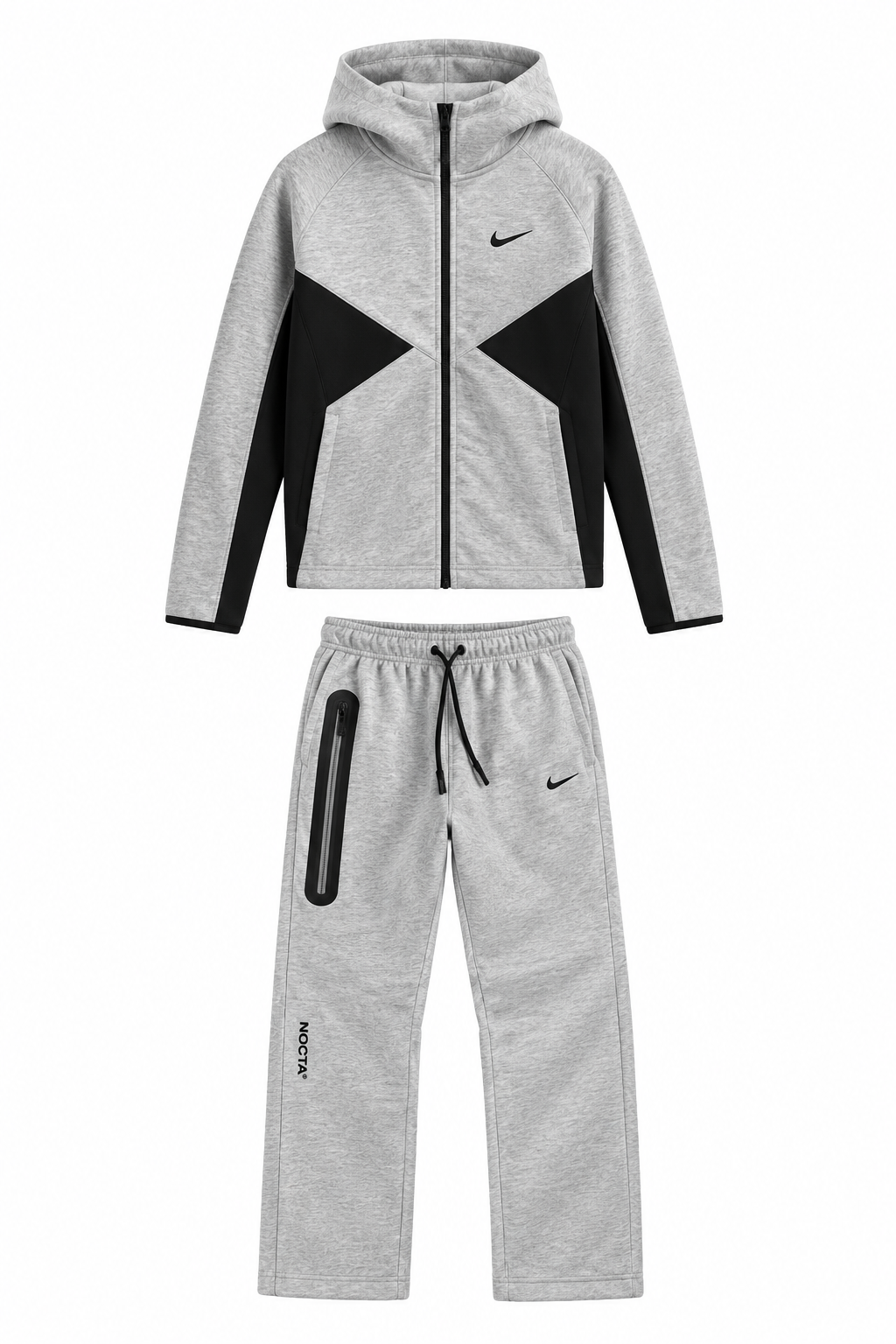 Nocta Tech Fleece Tracksuit "Grey/Black"