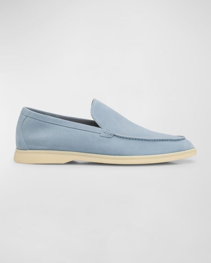 Loro Piana Summer Walk Loafer - Light Blue