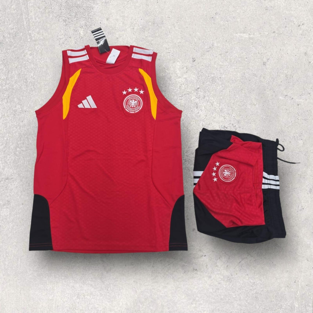 Bayern Munich Navy Sleeveless Training Set – Vest & Shorts