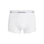 White Calvin Klein boxer briefs on a white background