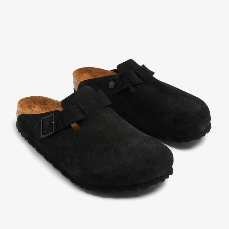 Birkenstock Boston Black - FAVELA