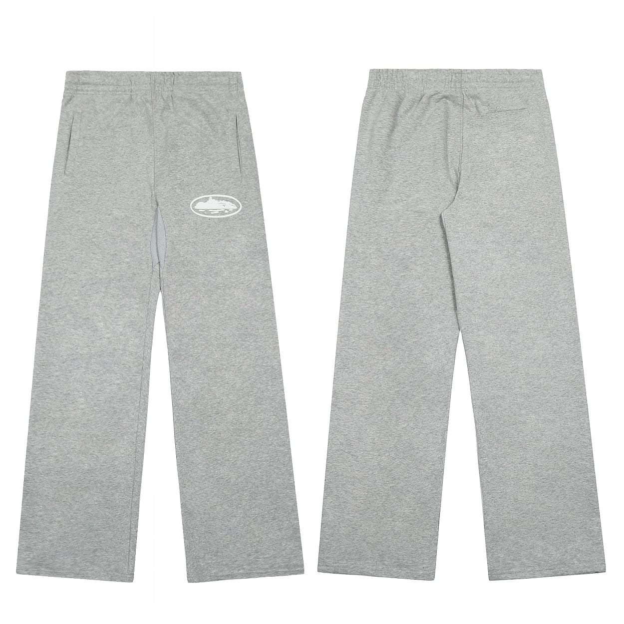Corteiz Alcatraz Pants - Grey - FAVELA