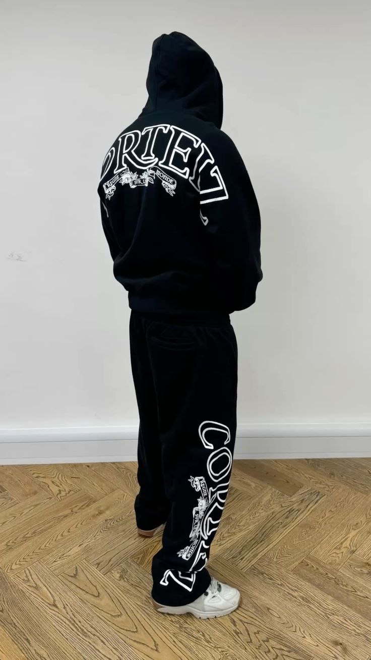 Corteiz Superior Royale Tracksuit - Black - FAVELA