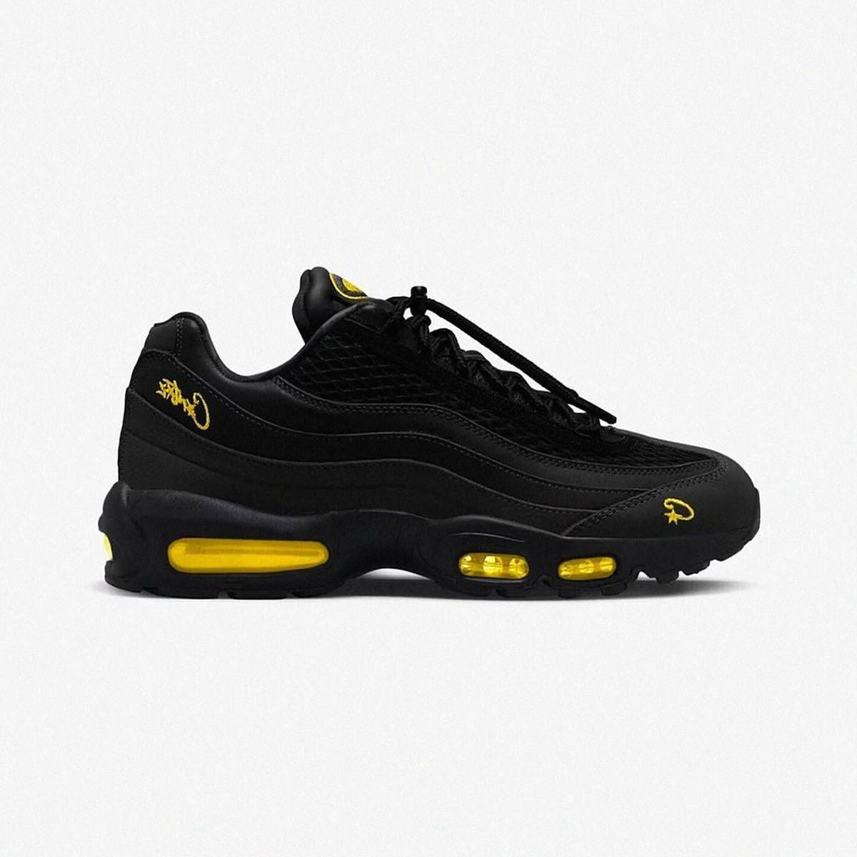 Corteiz x Nike Air Max 95 “Black / Yellow” - FAVELA