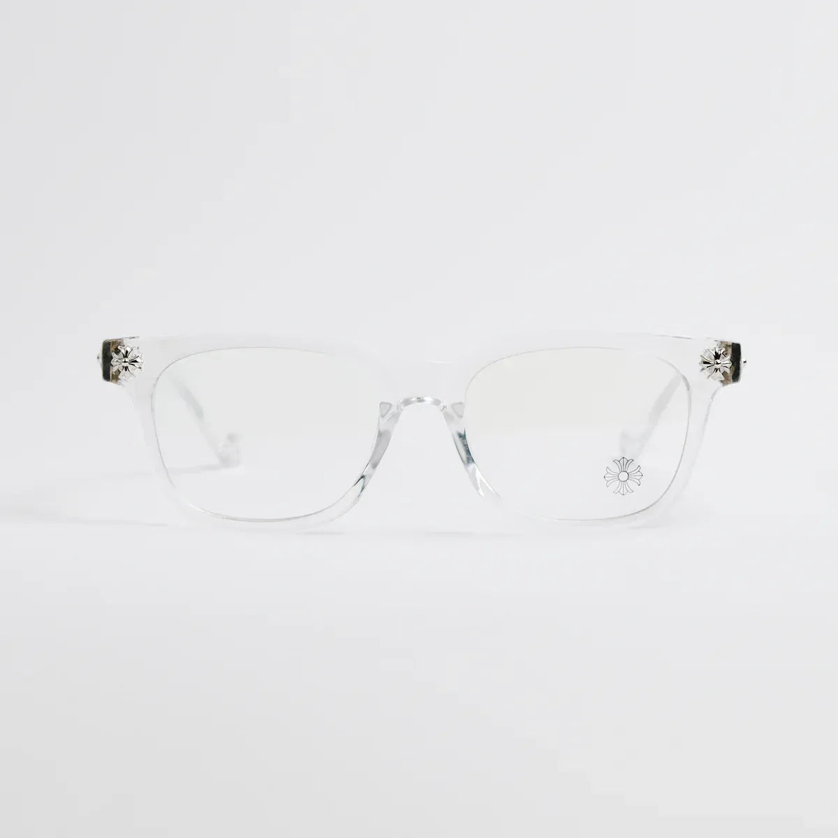 White Chrome Hearts Glasses