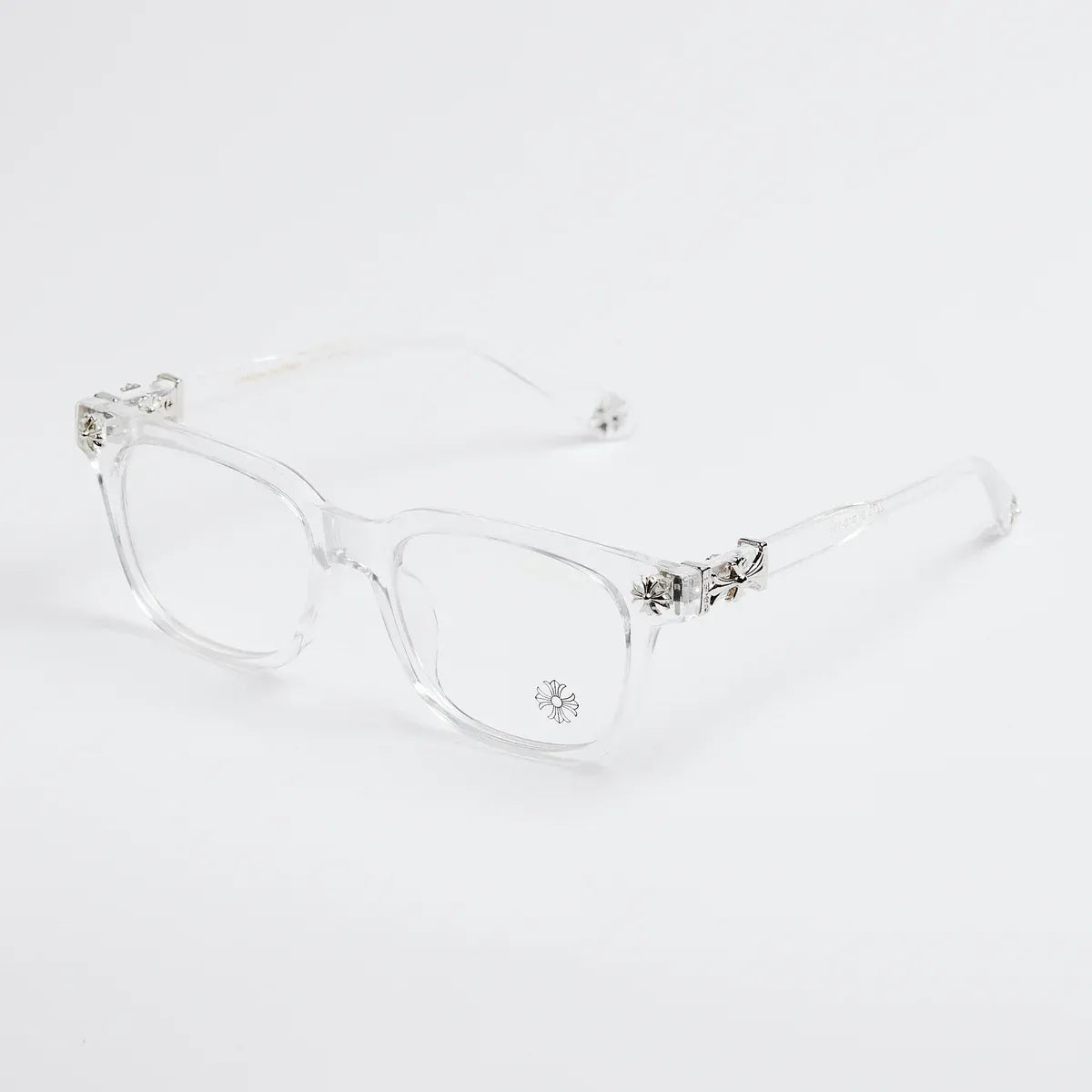 White Chrome Hearts Glasses