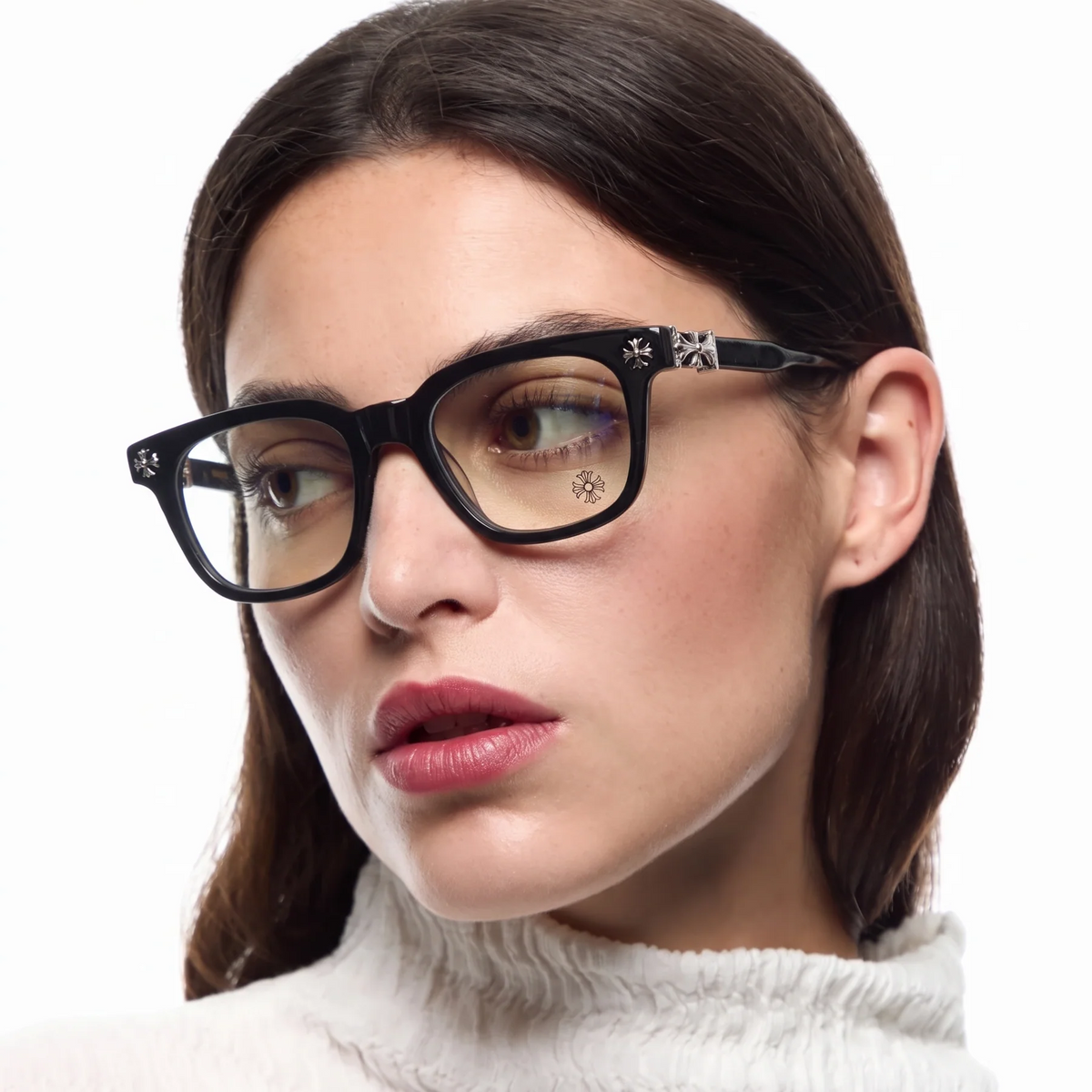 نظارات كروم هارتس سوداء