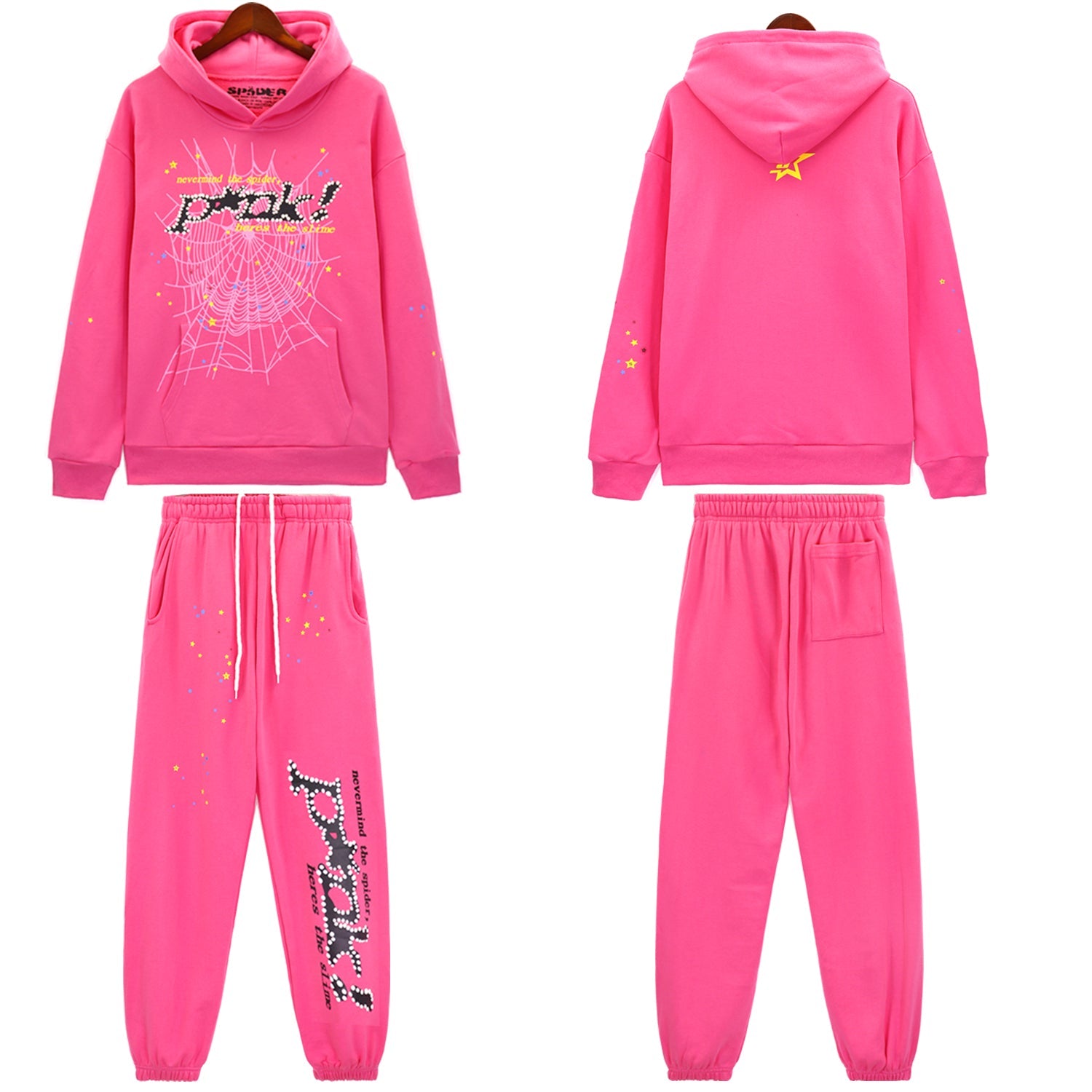 SP5DER Tracksuit “Pink” - FAVELA