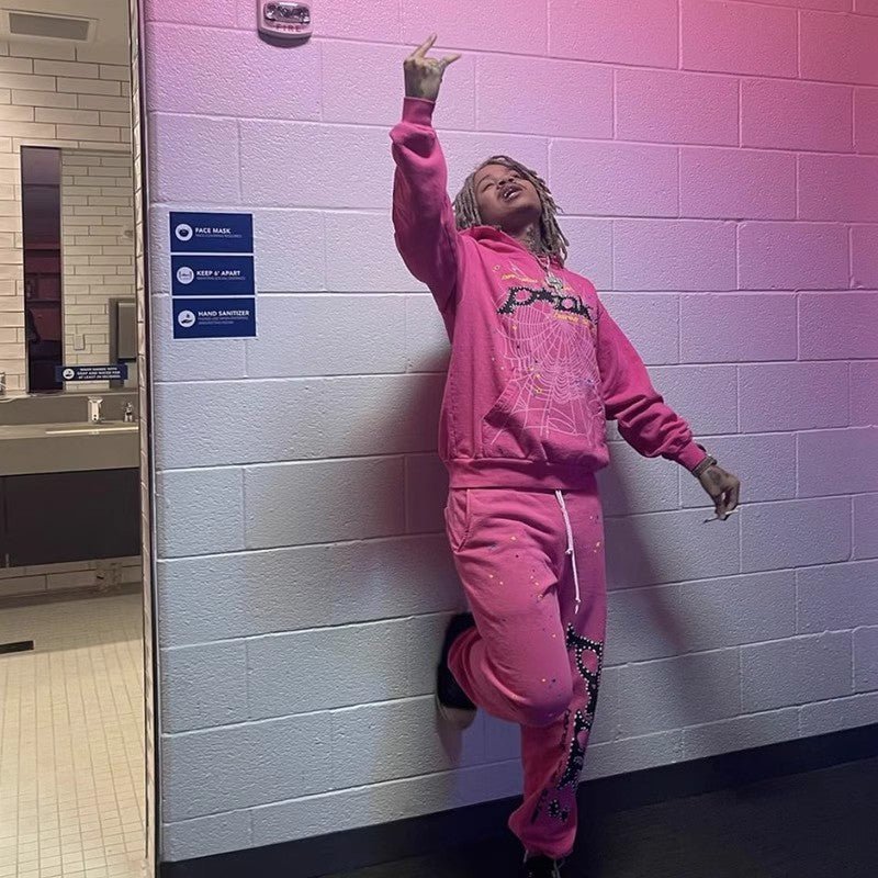 SP5DER Tracksuit “Pink” - FAVELA
