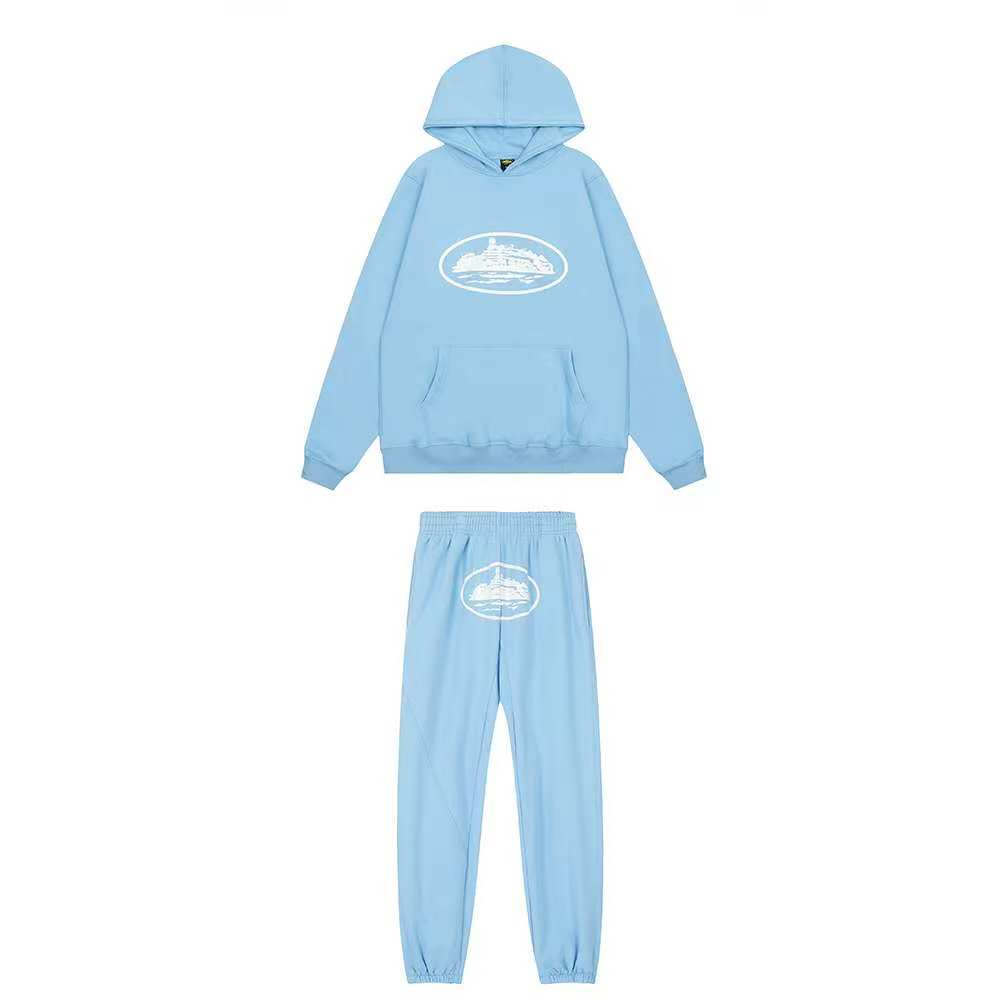 Corteiz Alcatraz Tracksuit "Baby Blue"