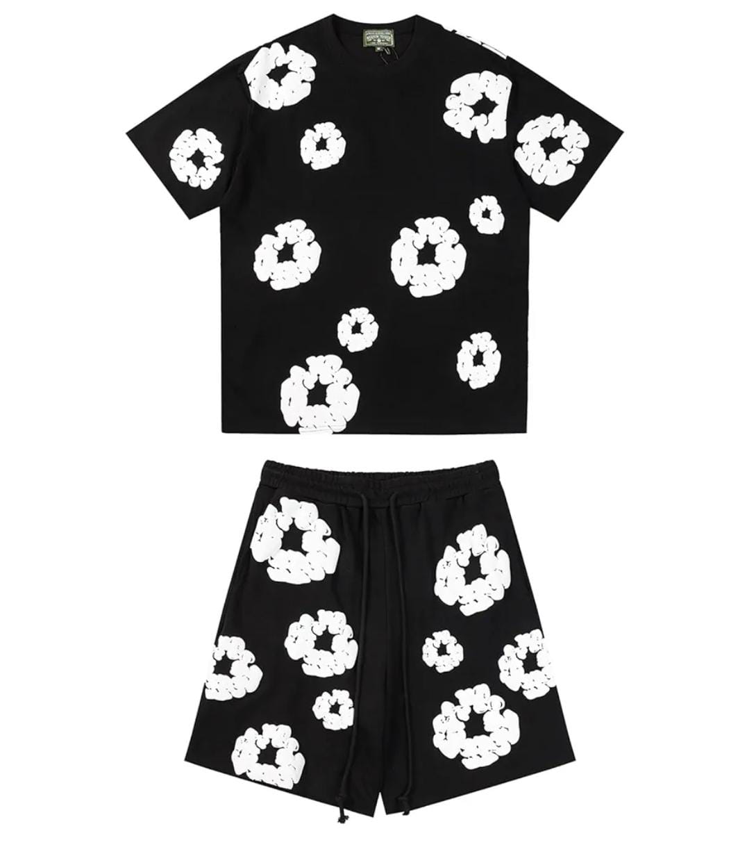Denim Tears Short Set - Black