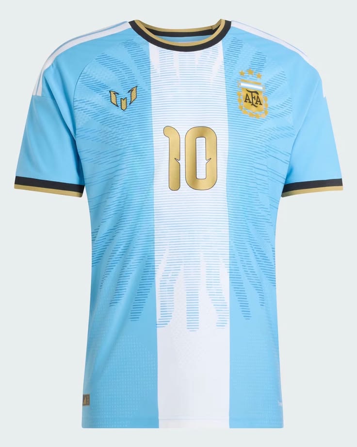 Argentina Football Shirt - Messi 10 Edition front