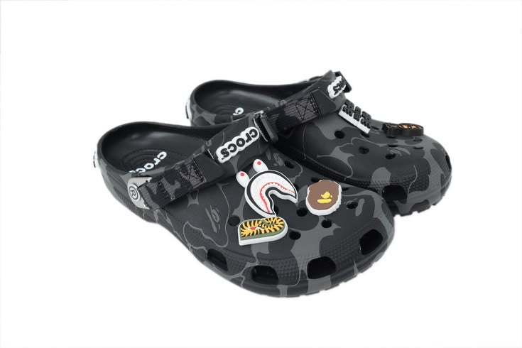 Crocs x Bape - “Black”