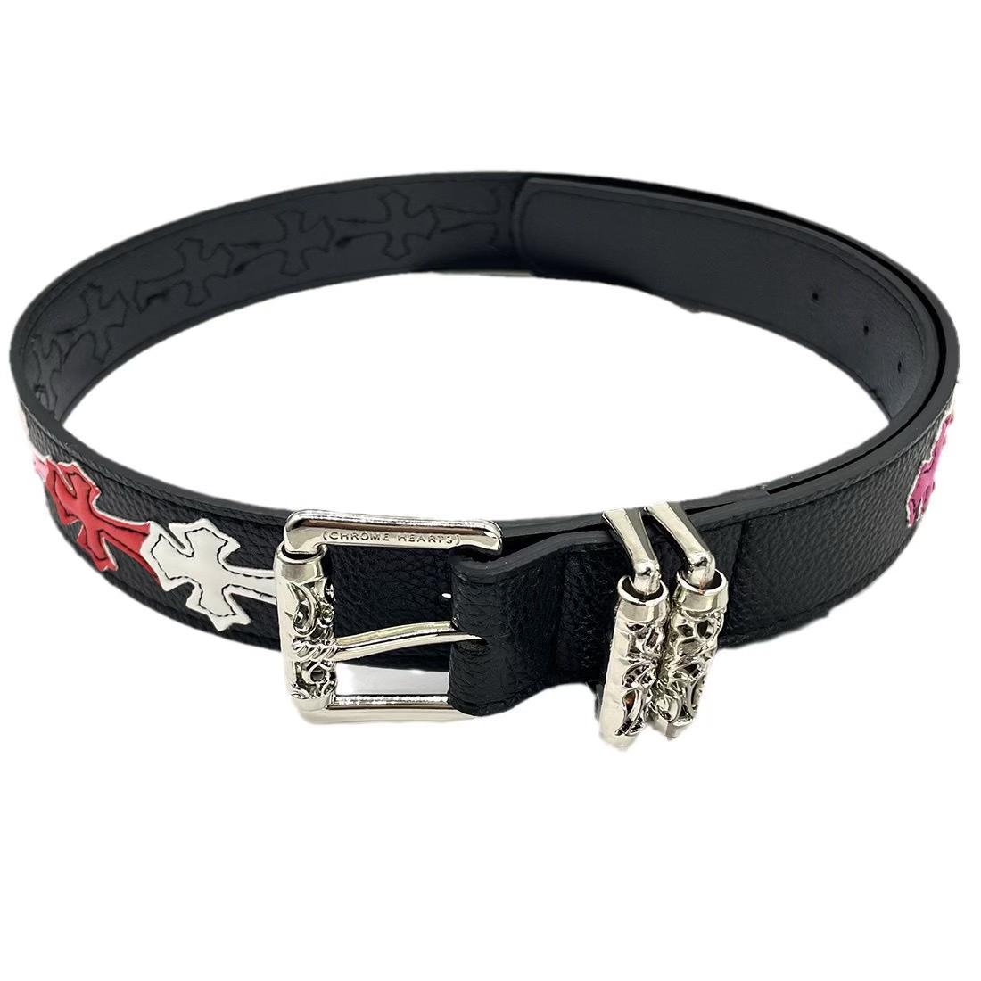 Chrome Hearts Belt - Black/White