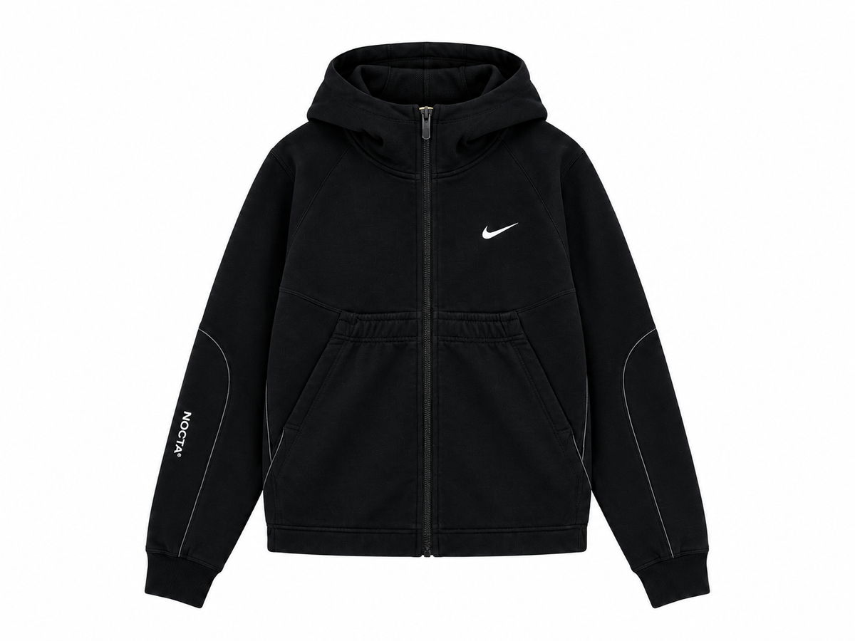 Nocta Tech Fleece Jacket - Reflective Black