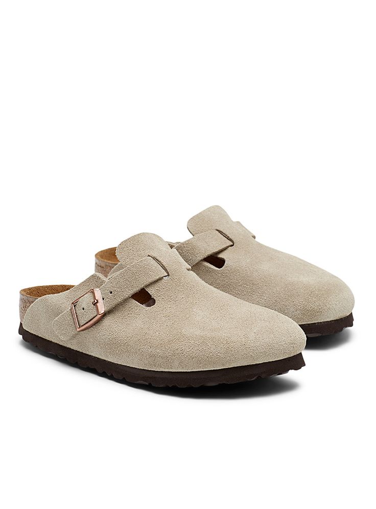 Birkenstock Boston Beige