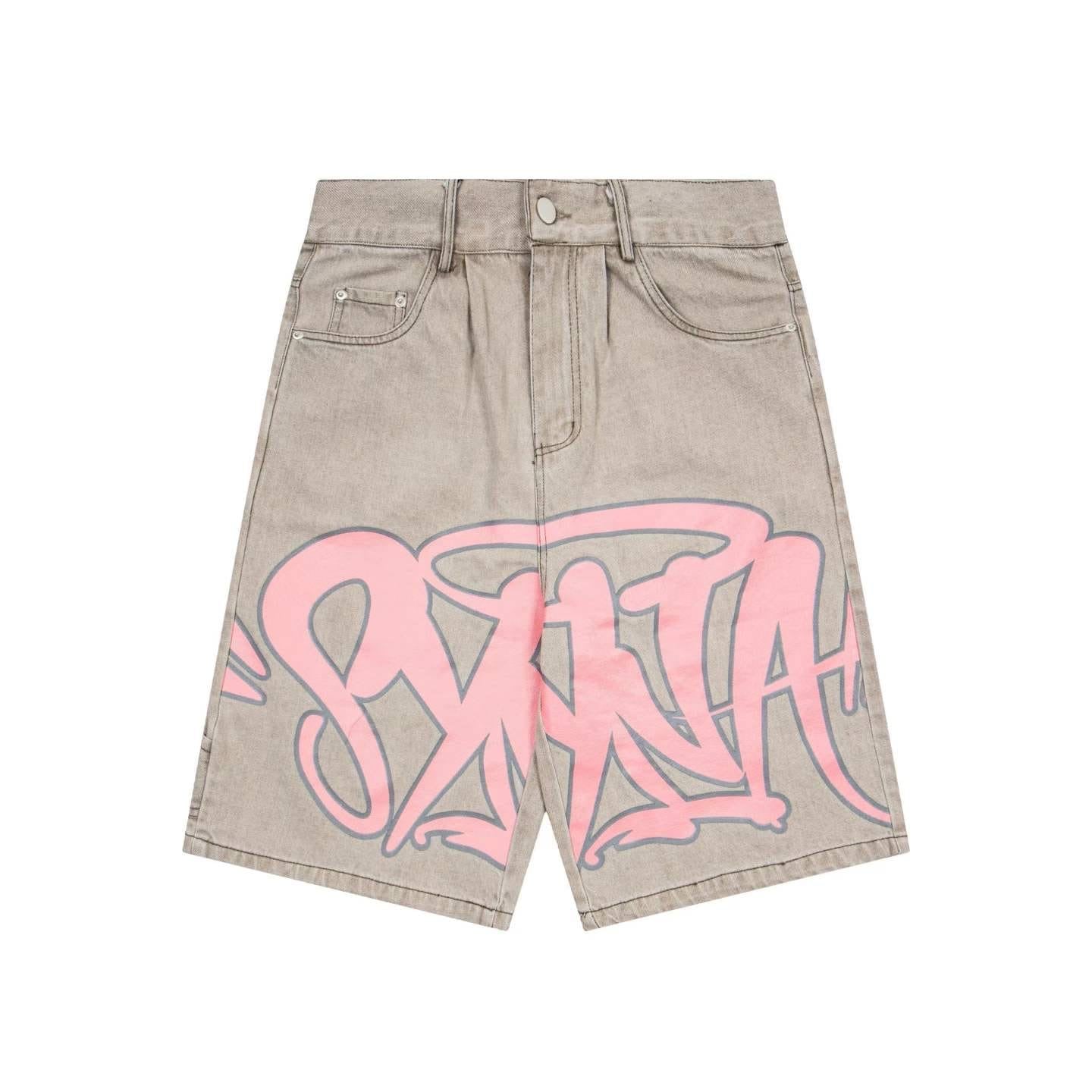 Syna Denim Jorts - Grey