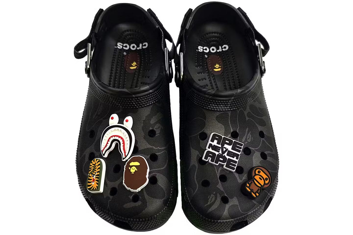 Crocs x Bape - “Black”