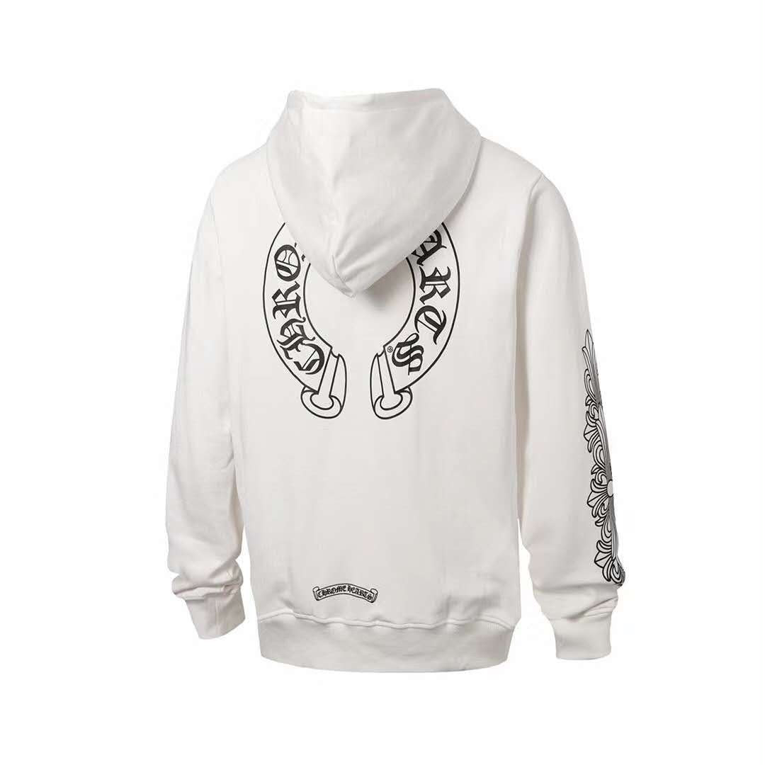 Chrome Hearts Zip Up Jacket - White