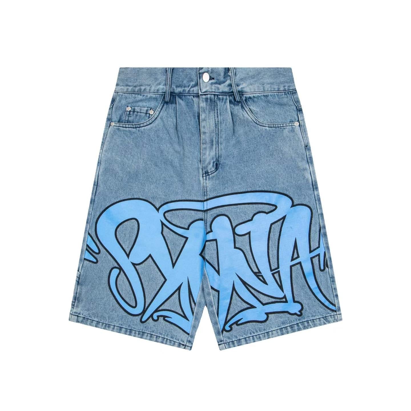Syna Denim Jorts - Blue