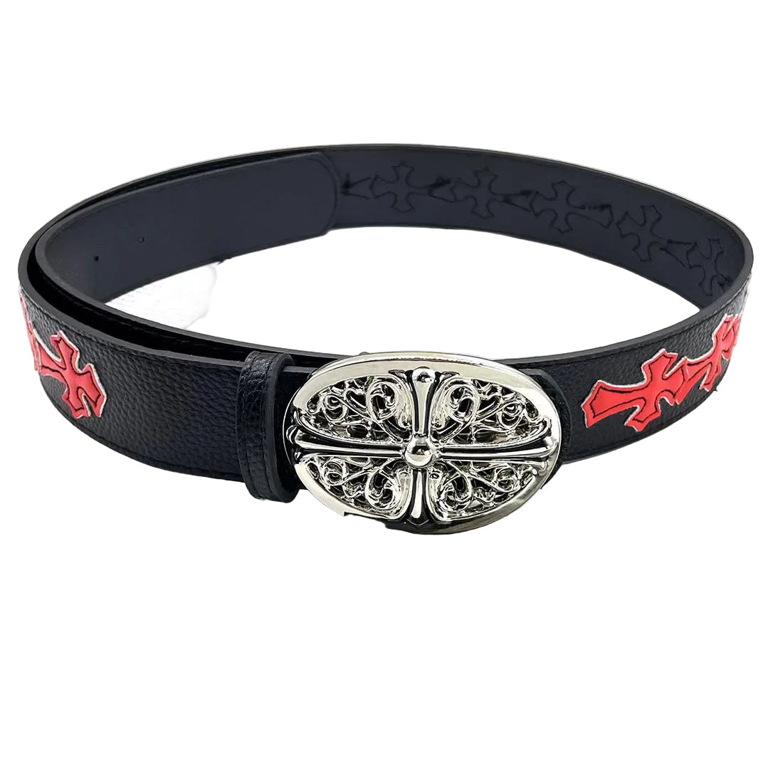 Chrome Hearts Belt - Black/Red