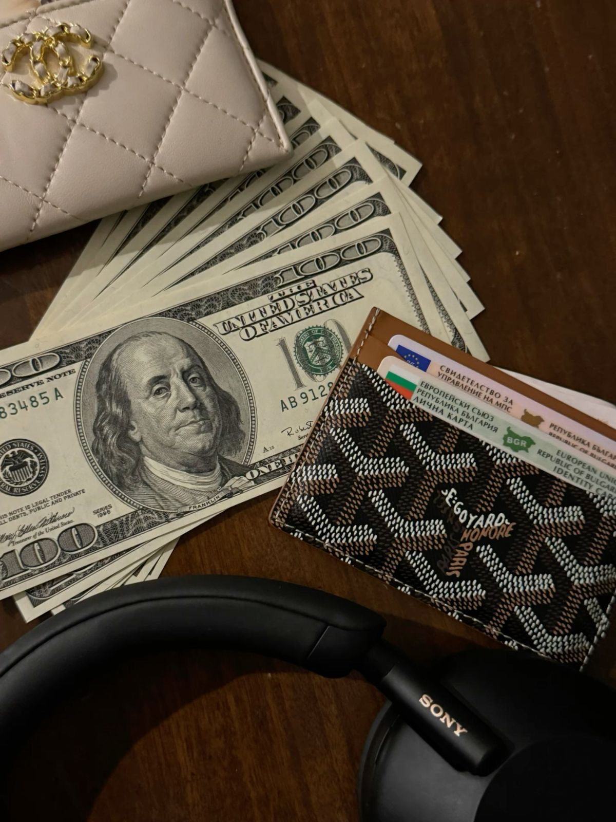 Goyard Cardholder - Brown