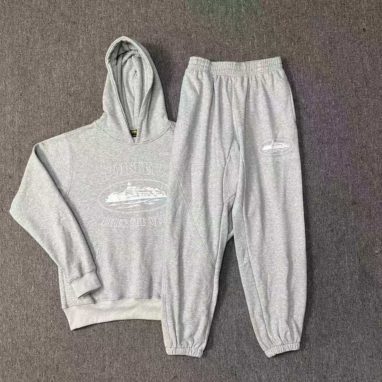 Corteiz Alcatraz Tracksuit "Grey"