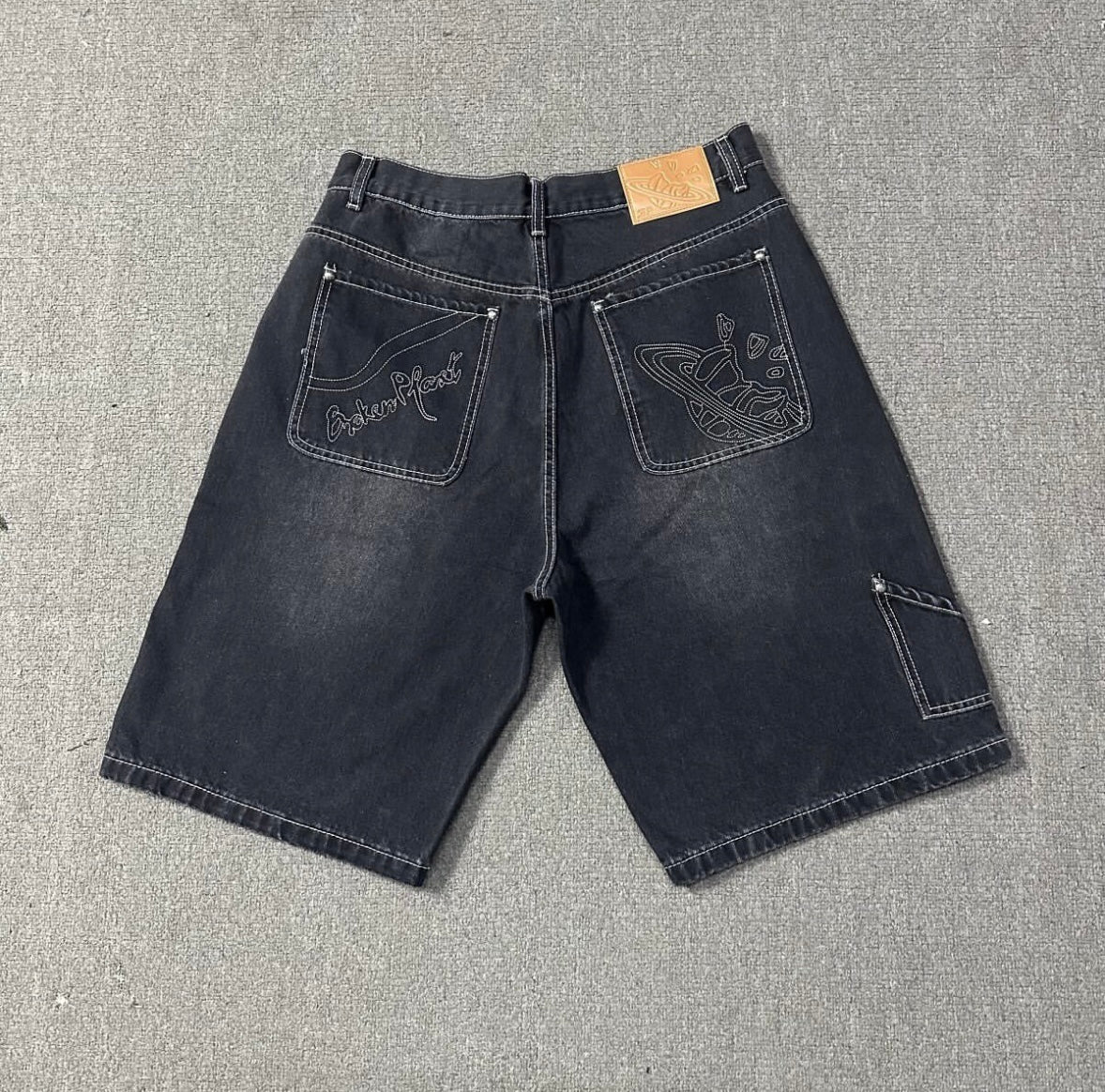 Broken Planet Jeans Shorts
