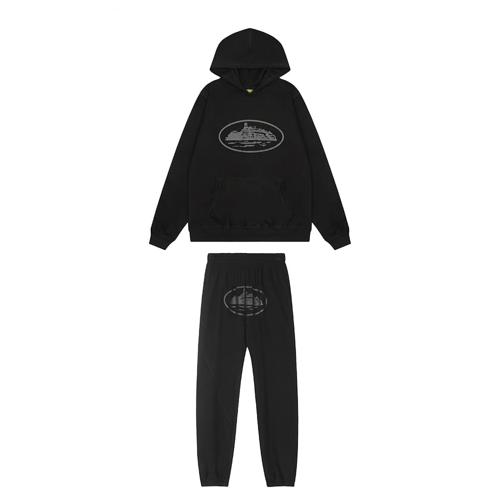 Corteiz Alcatraz Tracksuit "Black"
