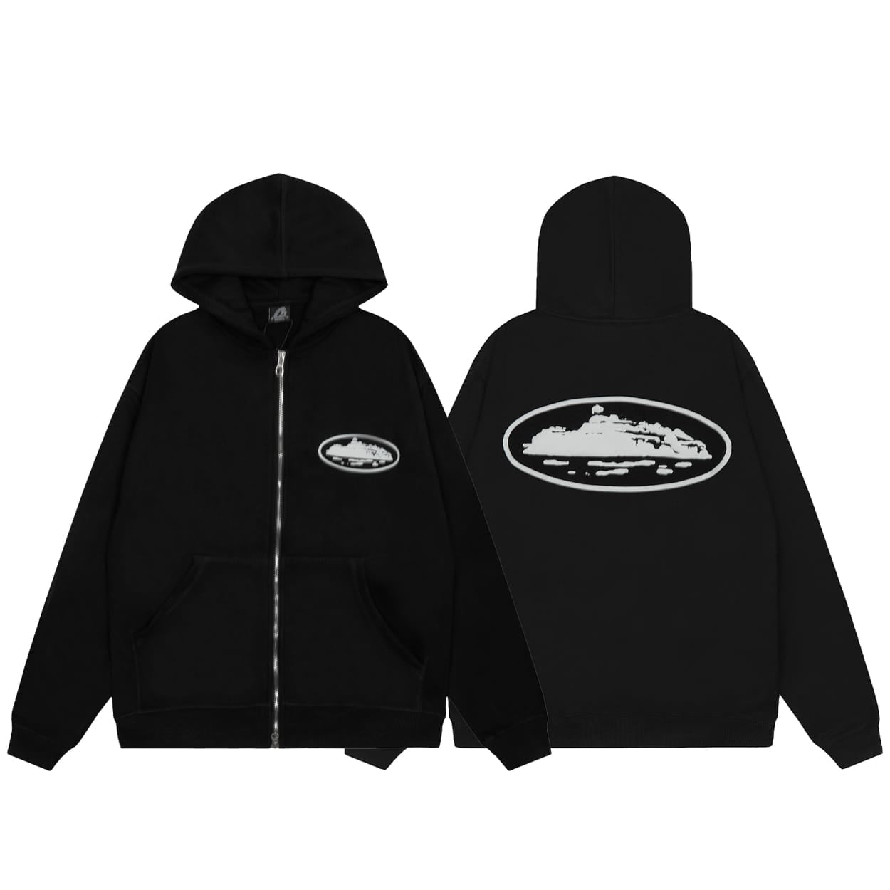 Corteiz Alcatraz Jacket - Black