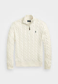 Polo Ralph Lauren Quarter Zip Sweater - Beige