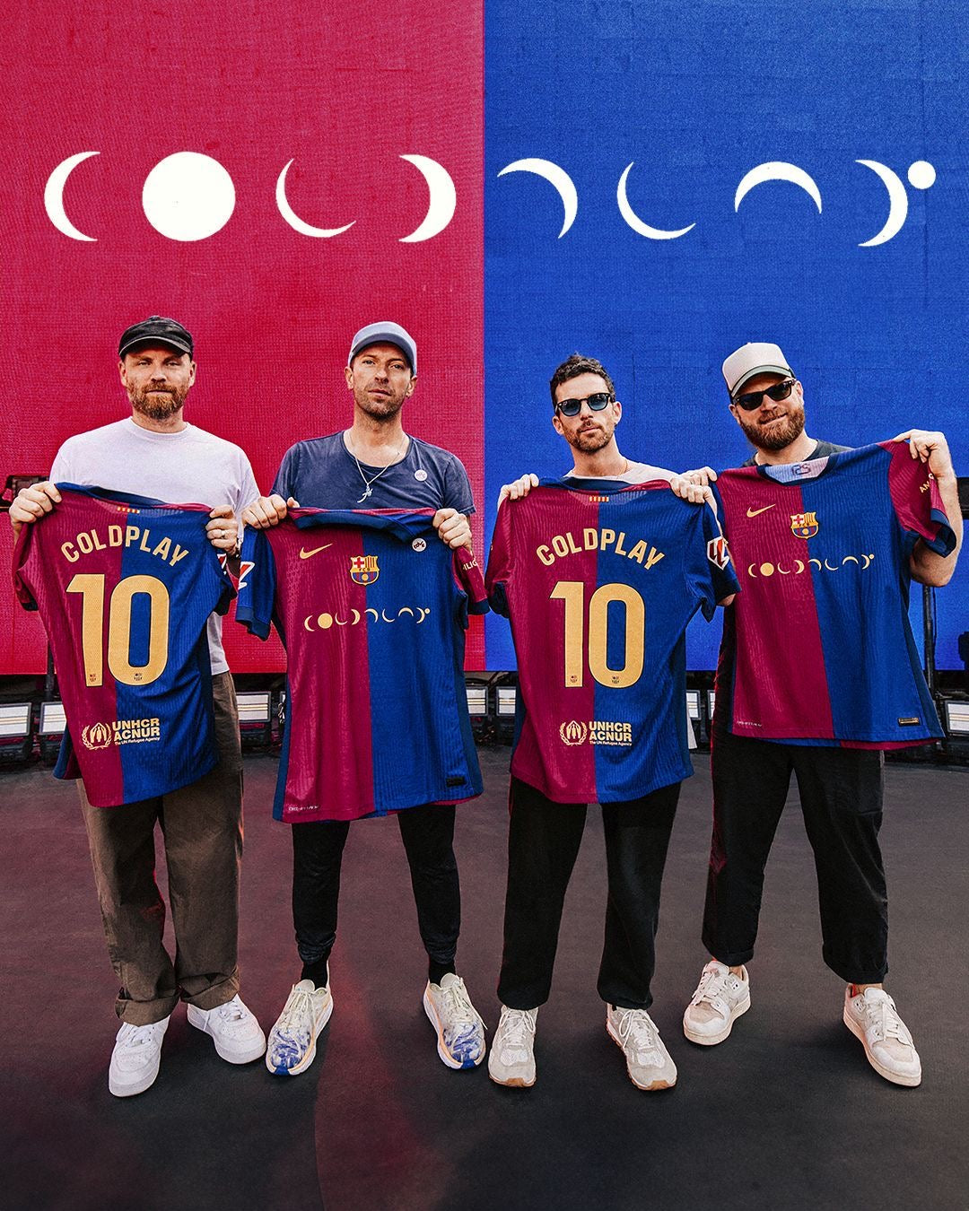 Barcelona Coldplay Football Shirt - Player Edition