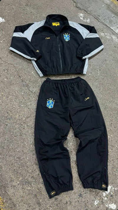 CORTEIZ RTW Brazil Tracksuit - BLACK