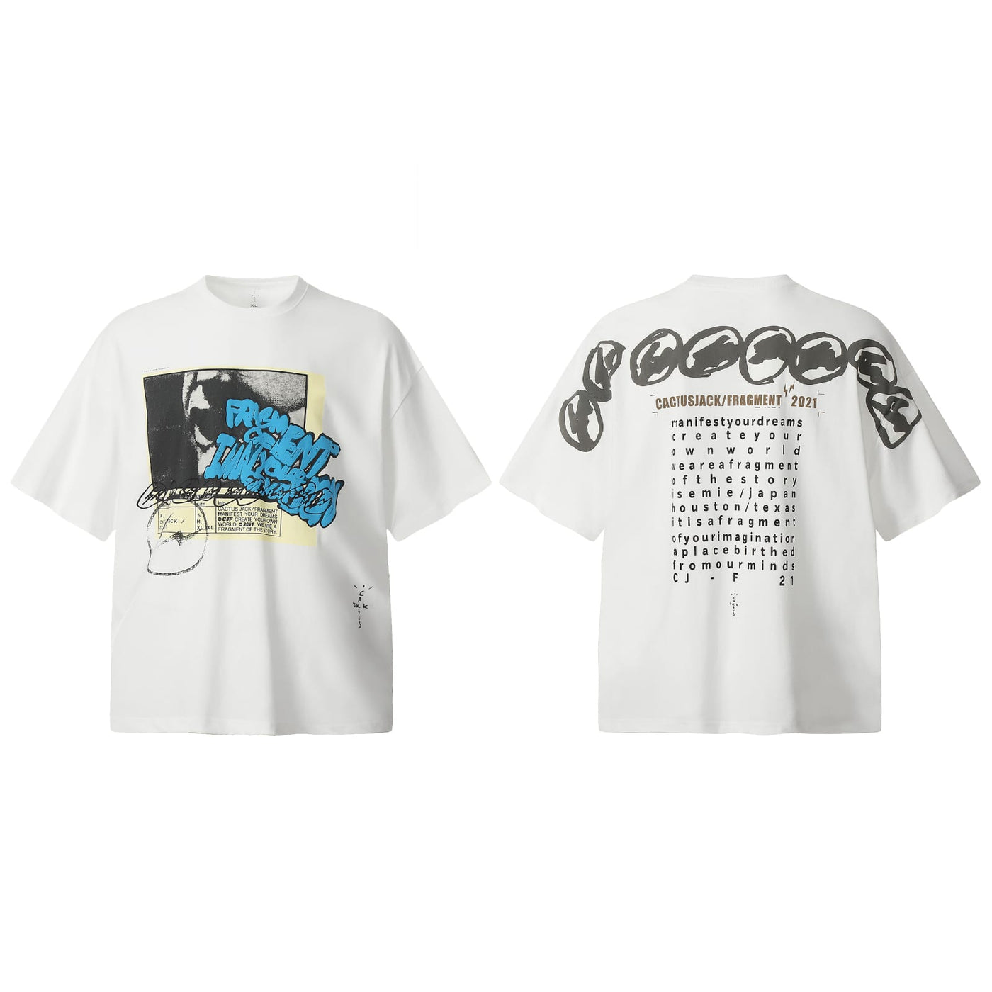 Cactus Jack Fragment - White