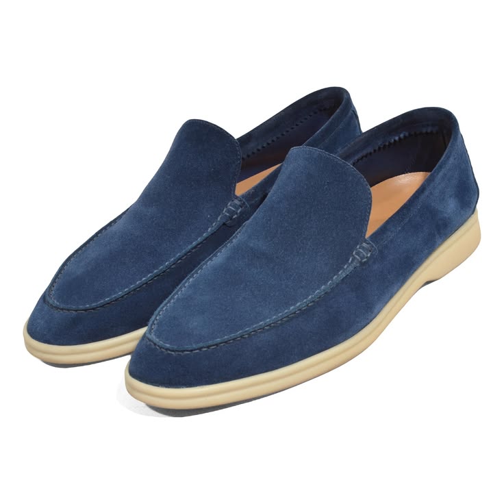 Loro Piana Summer Walk Loafer - Royal Blue
