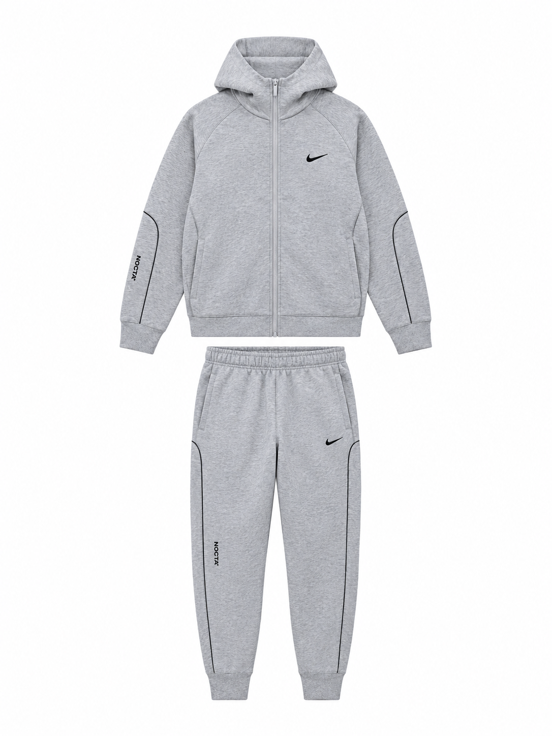 Nocta Tech Fleece Tracksuit "Reflective Grey"
