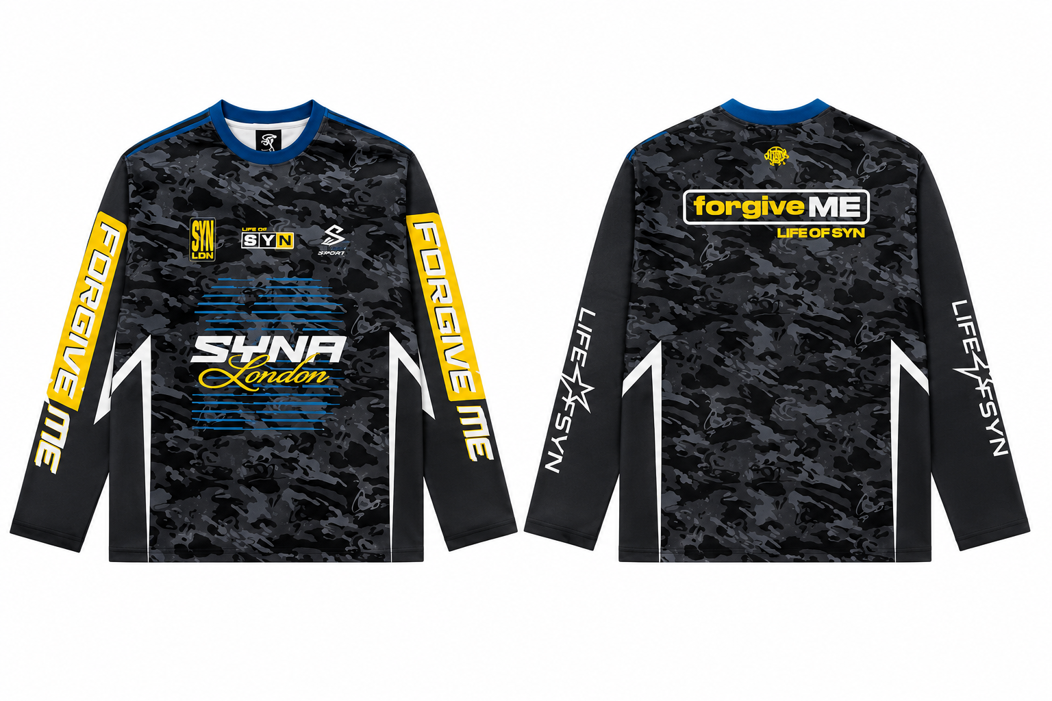 Syna World Shirt - "Black Como"