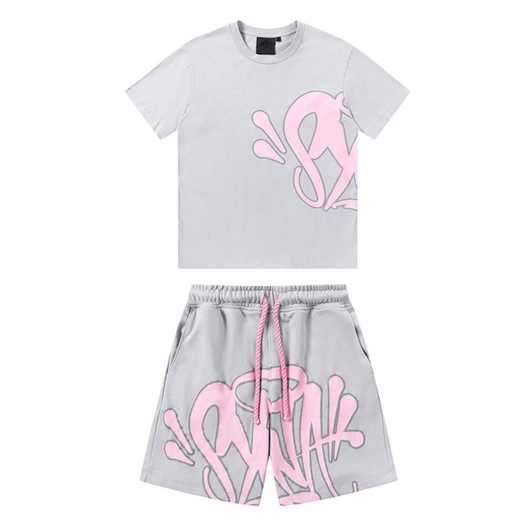 SYNA WORLD Set  "Grey/Pink"
