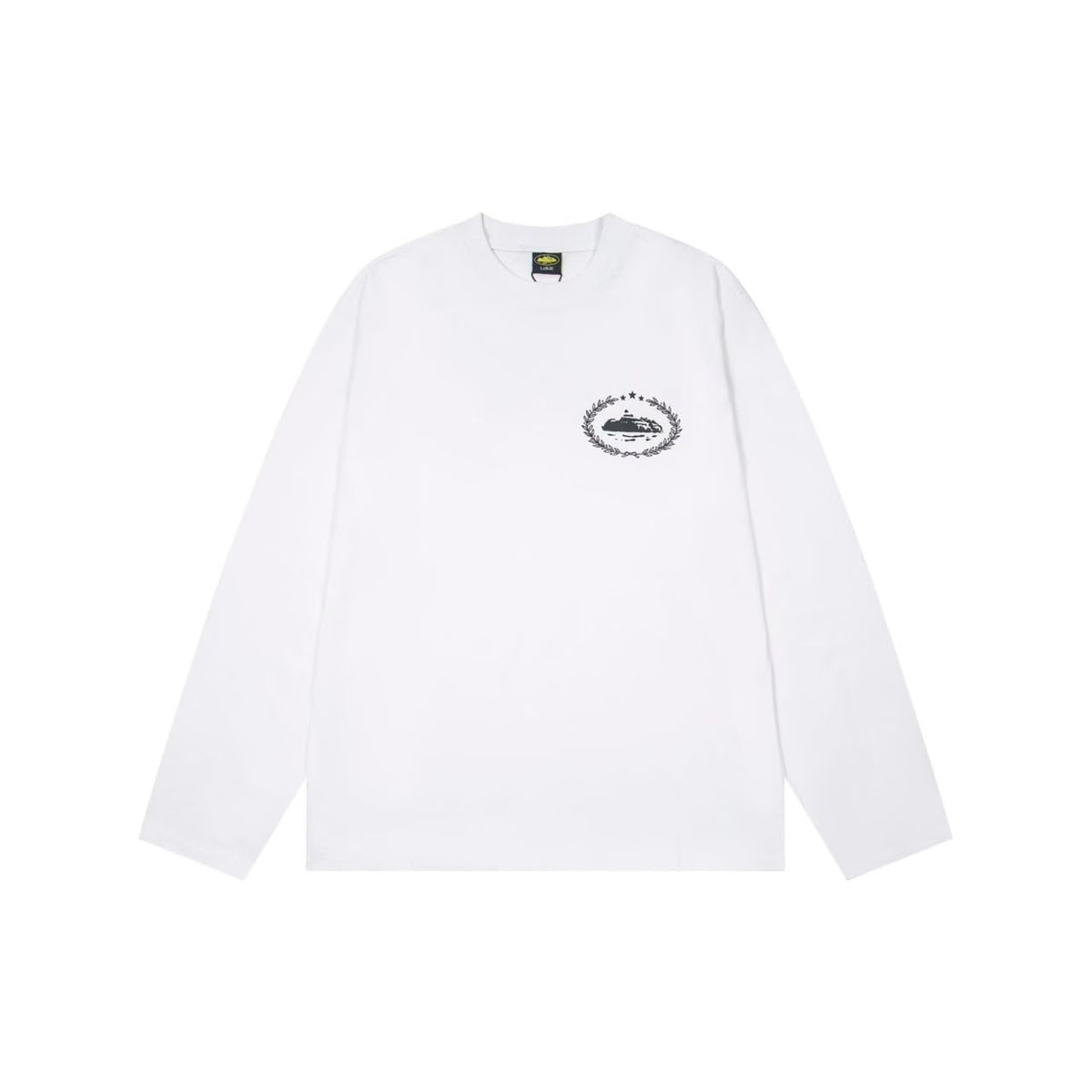 Corteiz Crest Long Sleeve - White