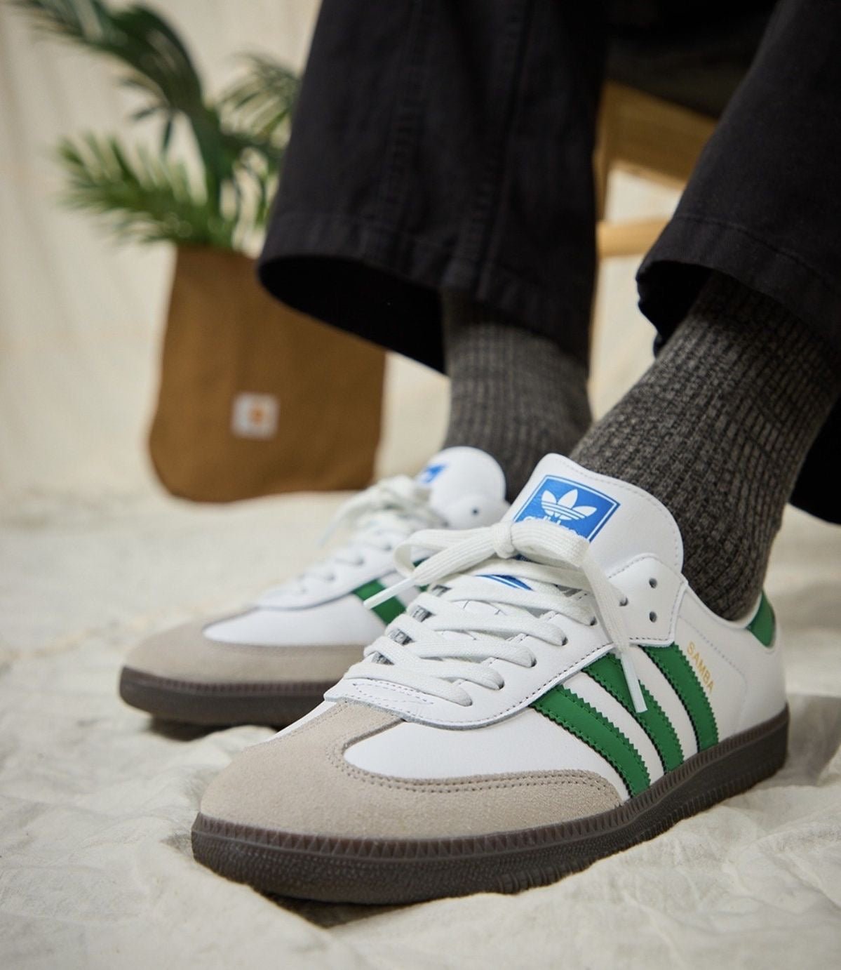Adidas Samba - Green - FAVELA
